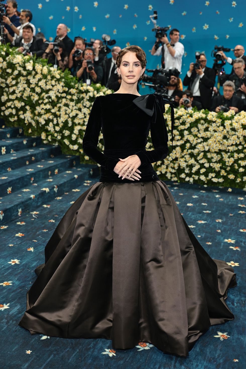 the 2025 met gala celebrating "superfine: tailoring black style" arrivals