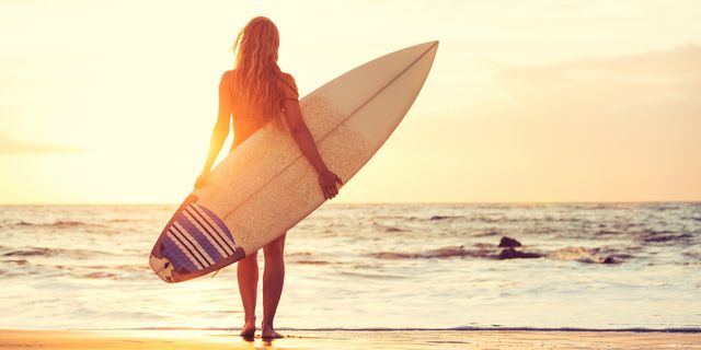 Surfing Equipment, Surfboard, Surfing, Skimboarding, Blond, Summer, Ocean, Boardsport, Sunlight, Vacation, 