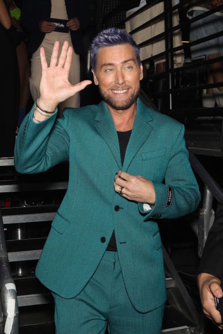 newark, new jersey september 12 lance bass attends the 2023 mtv video music awards at prudential center on september 12, 2023 in newark, new jersey photo by catherine powellgetty images for mtv