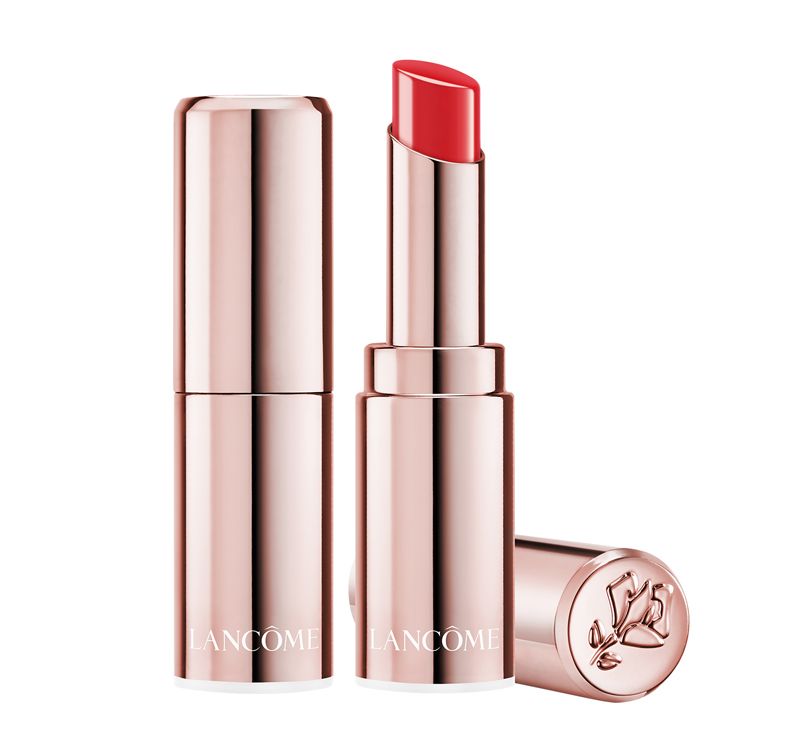 Lipstick, Cosmetics, Product, Red, Pink, Beauty, Lip gloss, Lip care, Material property, Peach, 