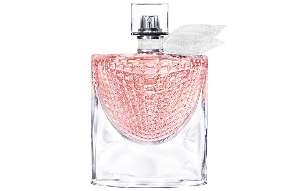 Perfume, Glass bottle, Product, Pink, Water, Glass, Barware, Cosmetics, Drinkware, Bottle, 