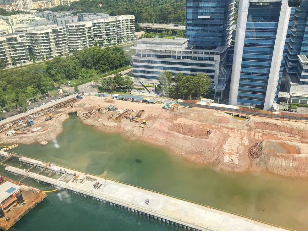 land reclamation in singapore
