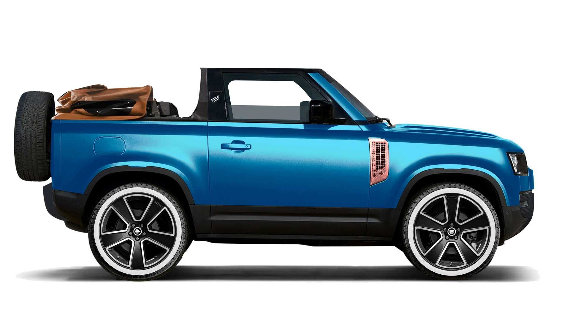 Valiance Convertible: El Inesperado Land Rover Defender Descapotable