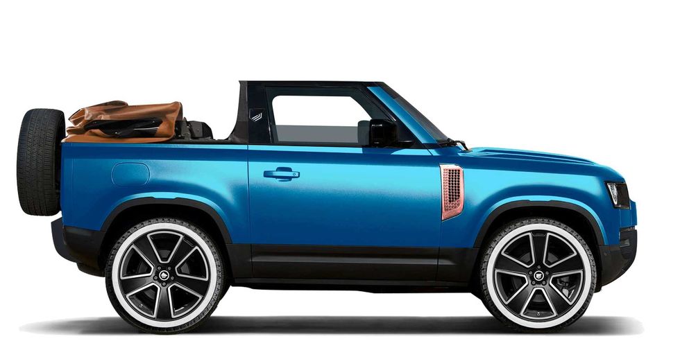 land rover defender convertible 2022