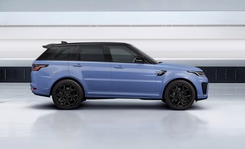 land rover range rover sport supercharged side exterior