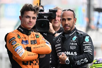 lando norris and lewis hamilton