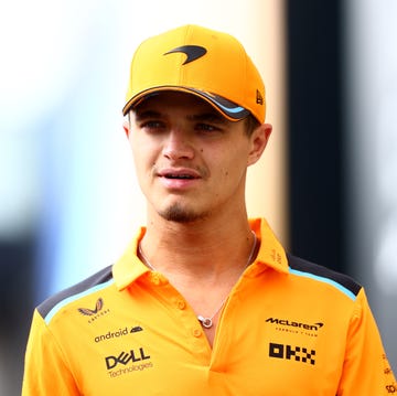 lando norris en el último gp de abu dhabi de f1 con mclaren