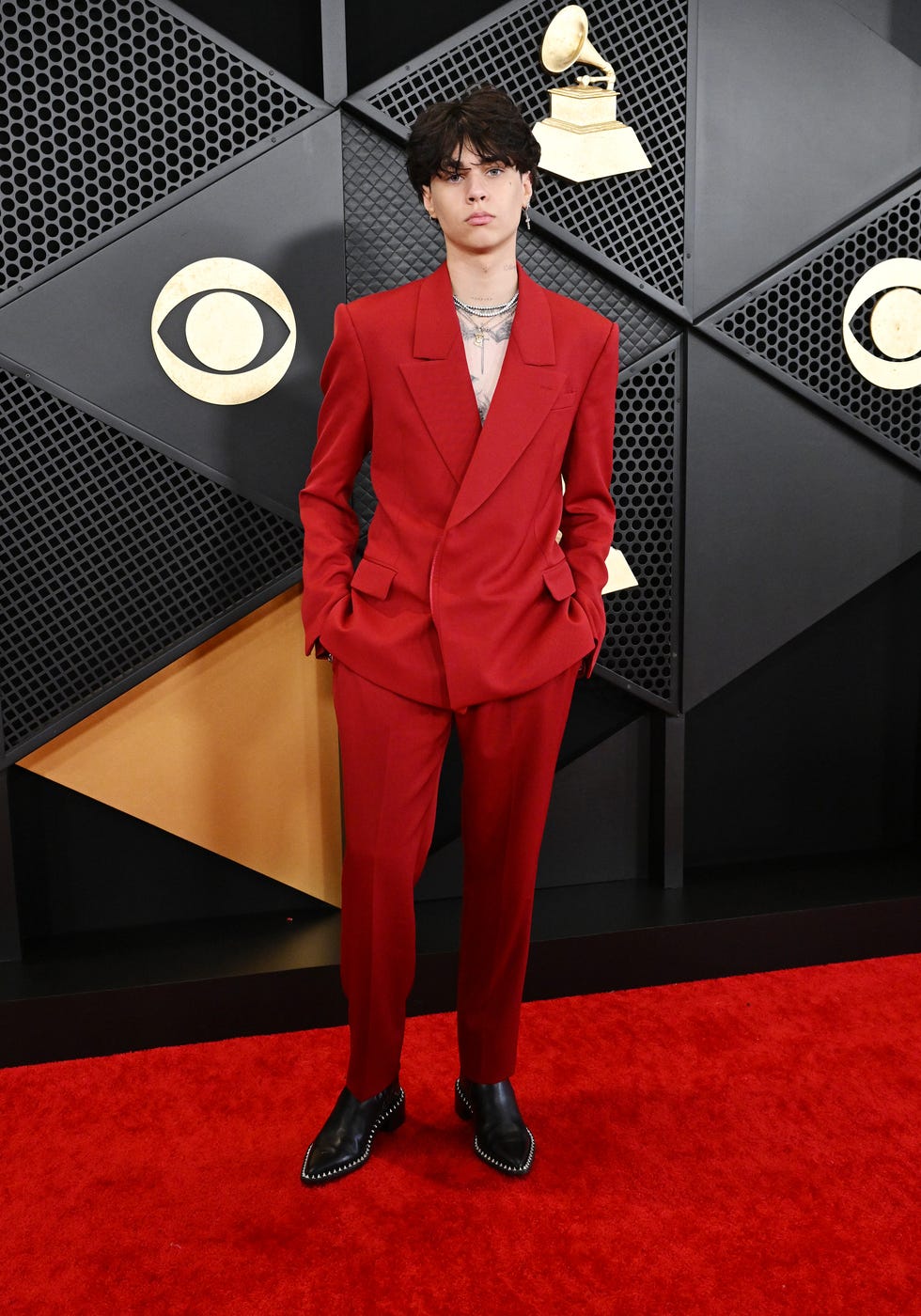 landon barker at the 66th annual grammy awards held at cryptocom arena on february 4, 2024 in los angeles, california photo by gilbert floresbillboard via getty images