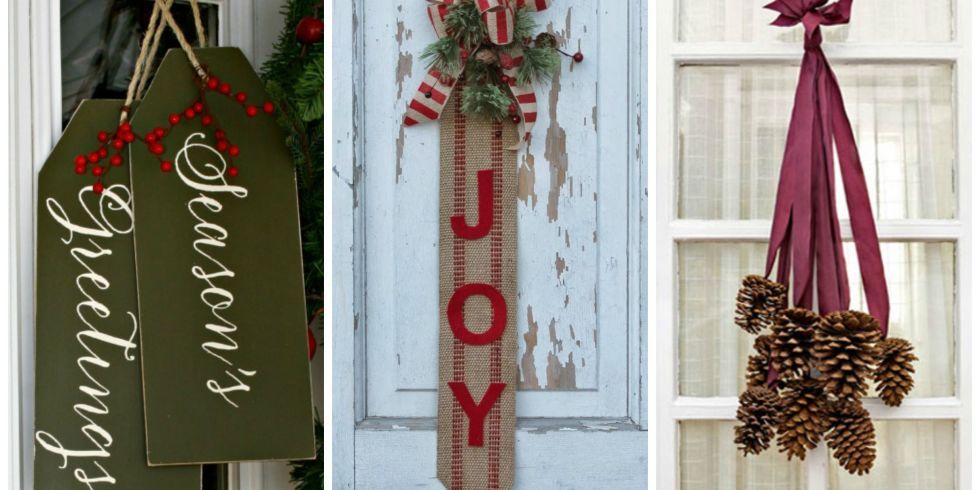 12 DIY Christmas Door Decorations - Holiday Door Decorating Ideas - Country Living 12 Diy Christmas Door Decorations - Holiday Door Decorating Ideas - Country Living