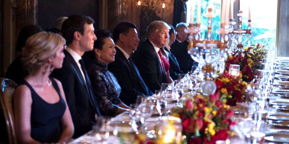 Donald Trump at Mar a Lago dinner