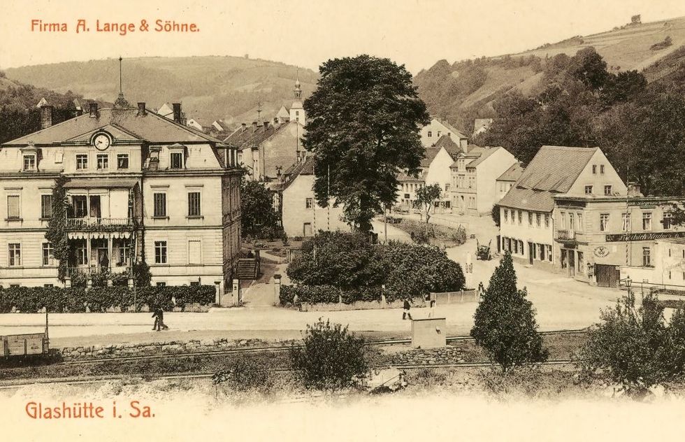1905年当時のaランゲ＆ゾーネの本社