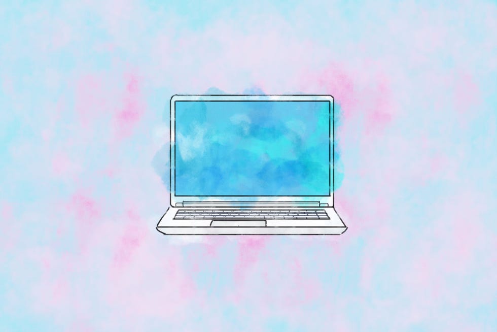 illustration of a laptop