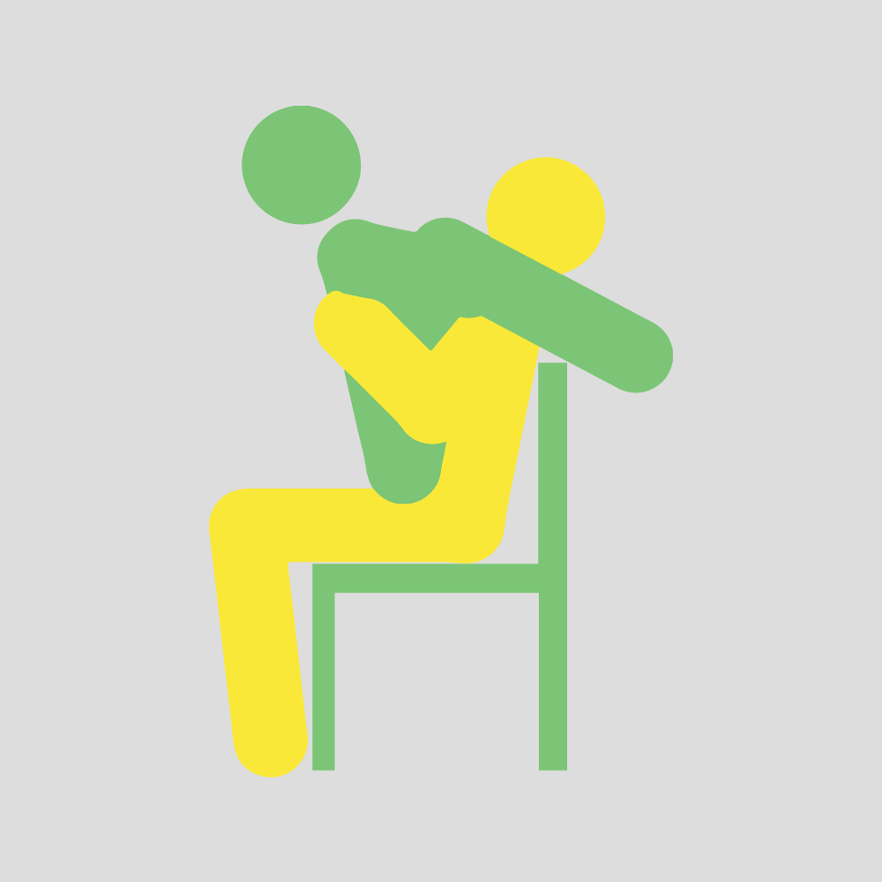 Furniture, Sitting, Logo, Illustration, Clip art, 