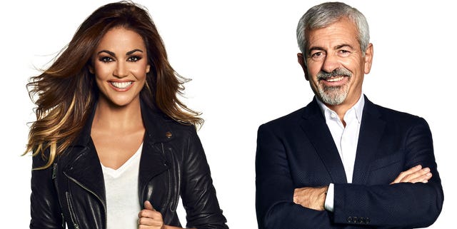 Lara Álvarez y Carlos Sobera lara álvarez y carlos sobera, presentadores de 'pesadilla en el paraíso'