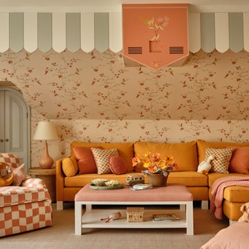 Sala de estar con sofá color naranja sala de estar con sofá color naranja