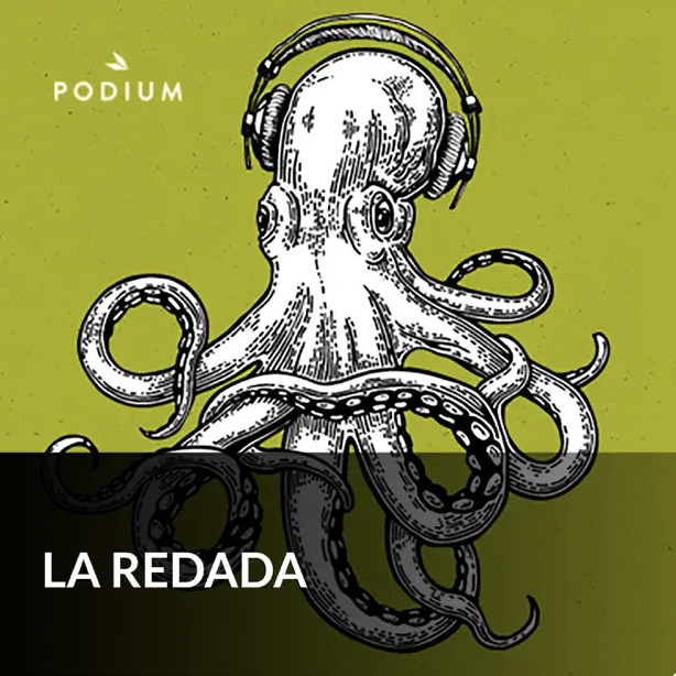 Logotipo del podcast La Redada