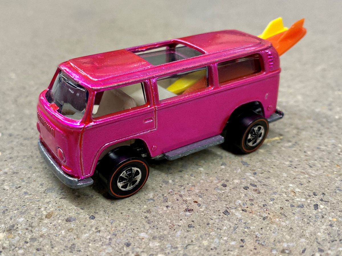 Rare Hot Wheels Pink Beach Bomb Keeps The Vw Bus Story Alive