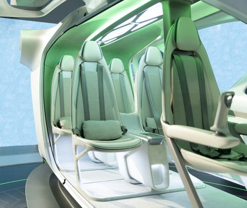 supernal evtol vehicle cabin concept