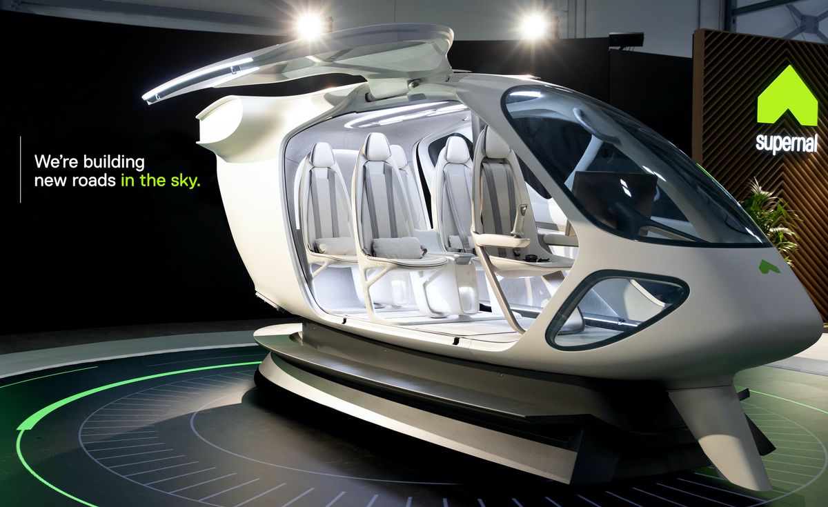 supernal evtol vehicle cabin concept