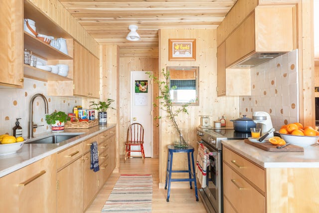 1970s rancher designed by max humphrey in portland suburb kitchen