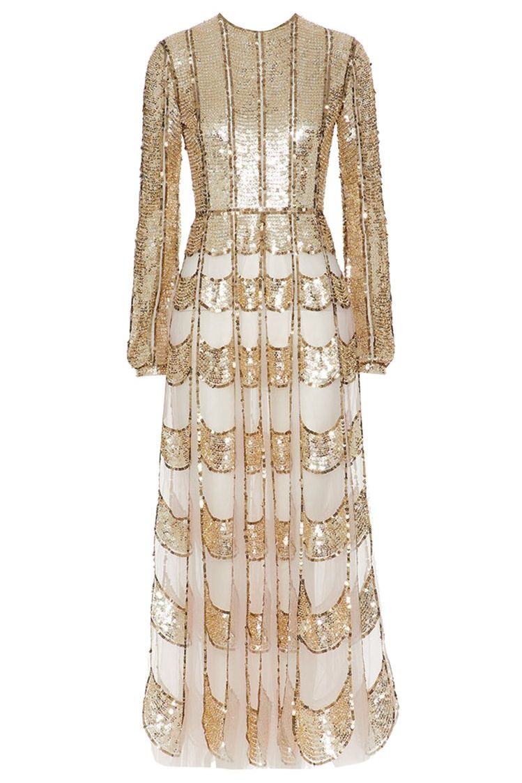 The Chicest Gold Wedding Dresses To Shop Now - 20 Gold Wedding Dresses