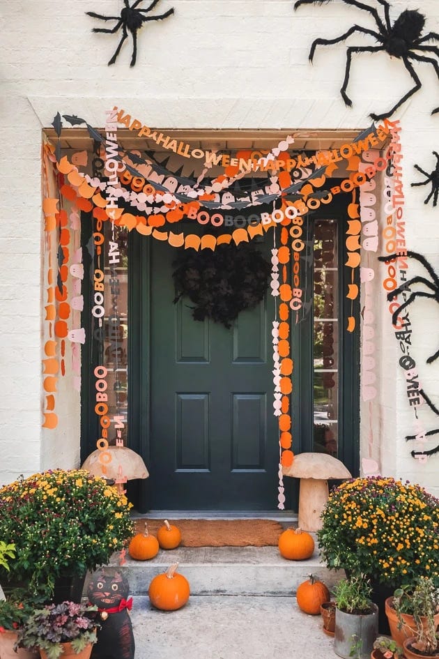 Halloween Porch Decorations That