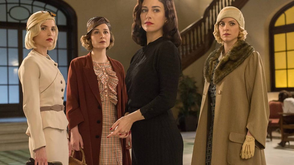 las chicas del cable cuarta temporada ana fernández nadia de santiago blanca suárez y maggie civantos
