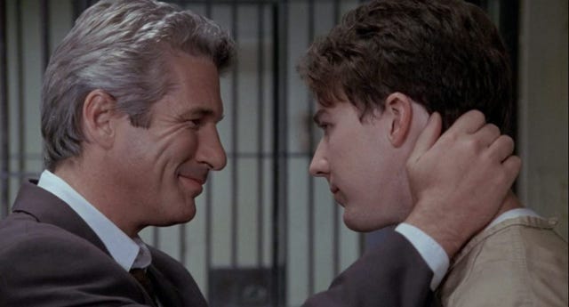 las dos caras de la verdad 1996, con edward norton y richard gere