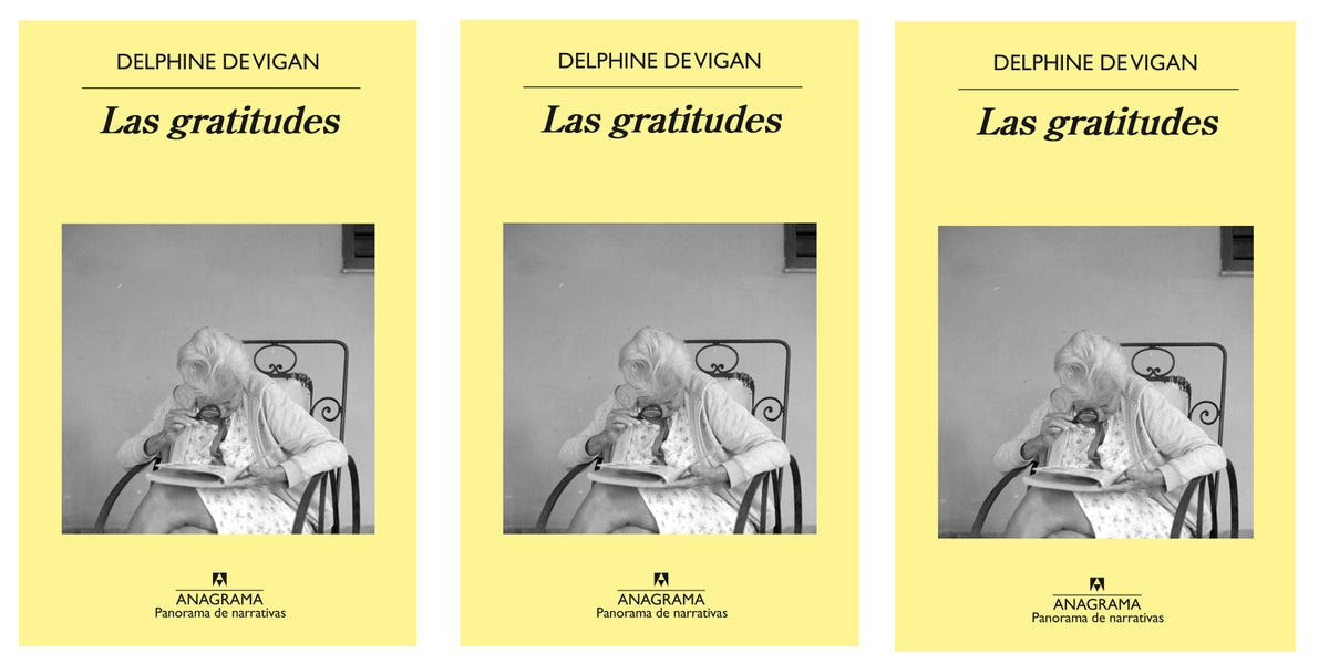 Páginas Colaterales / Blog de lectura: Las gratitudes. Delphine De