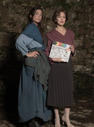 carlota baro y veronica sanchez, protagonistas de 'las hijas de la criada'