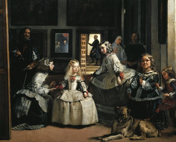 las meninas the maids of honour 1656 by diego velazquez 1599 1660 oil on canvas 318 276 cm detail photo by deagostini getty images