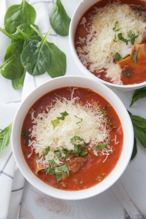 Lasagna Soup - Instant Pot Soups