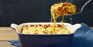 lasagna with meat sauce
