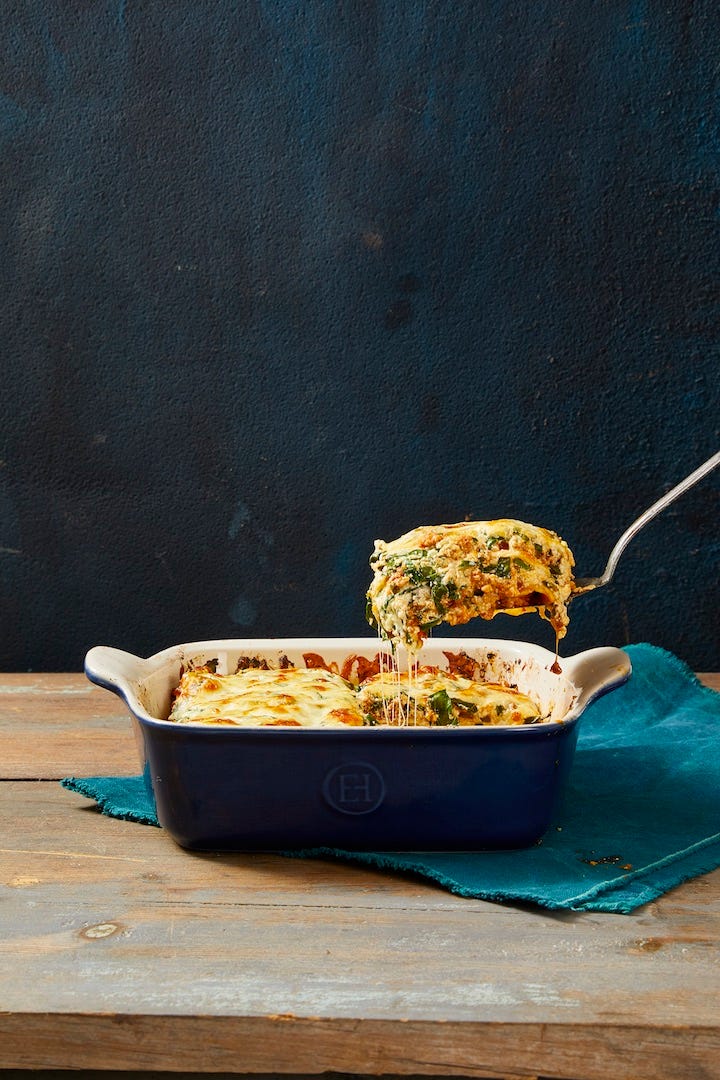 lasagna with meat sauce recipe - easy pasta recipes