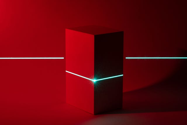 laser scanning cuboid shape