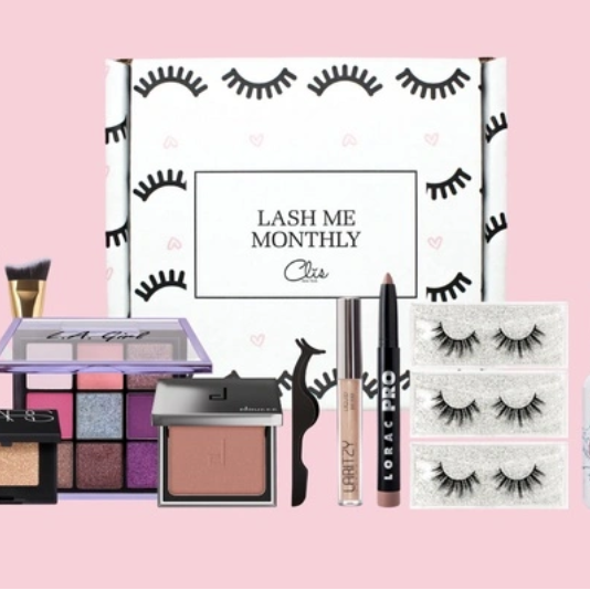best makeup and beauty subscription boxes lash me monthly