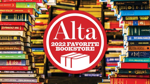 alta 2022 favorite bookstore, the last bookstore
