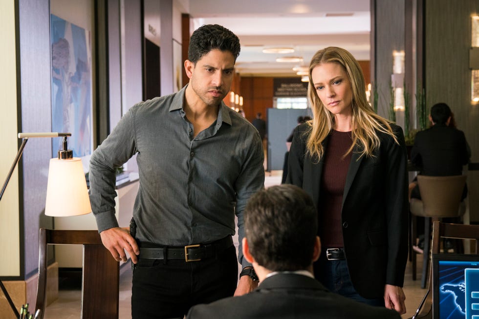 pictured adam rodriguez luke alvez, aj cook jennifer jareau photo by brandon hickmancbs via getty images