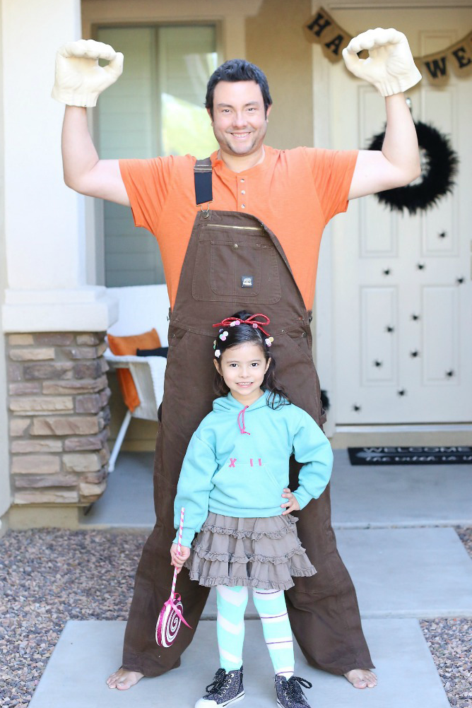 easy last minute halloween costumes wreck it ralph