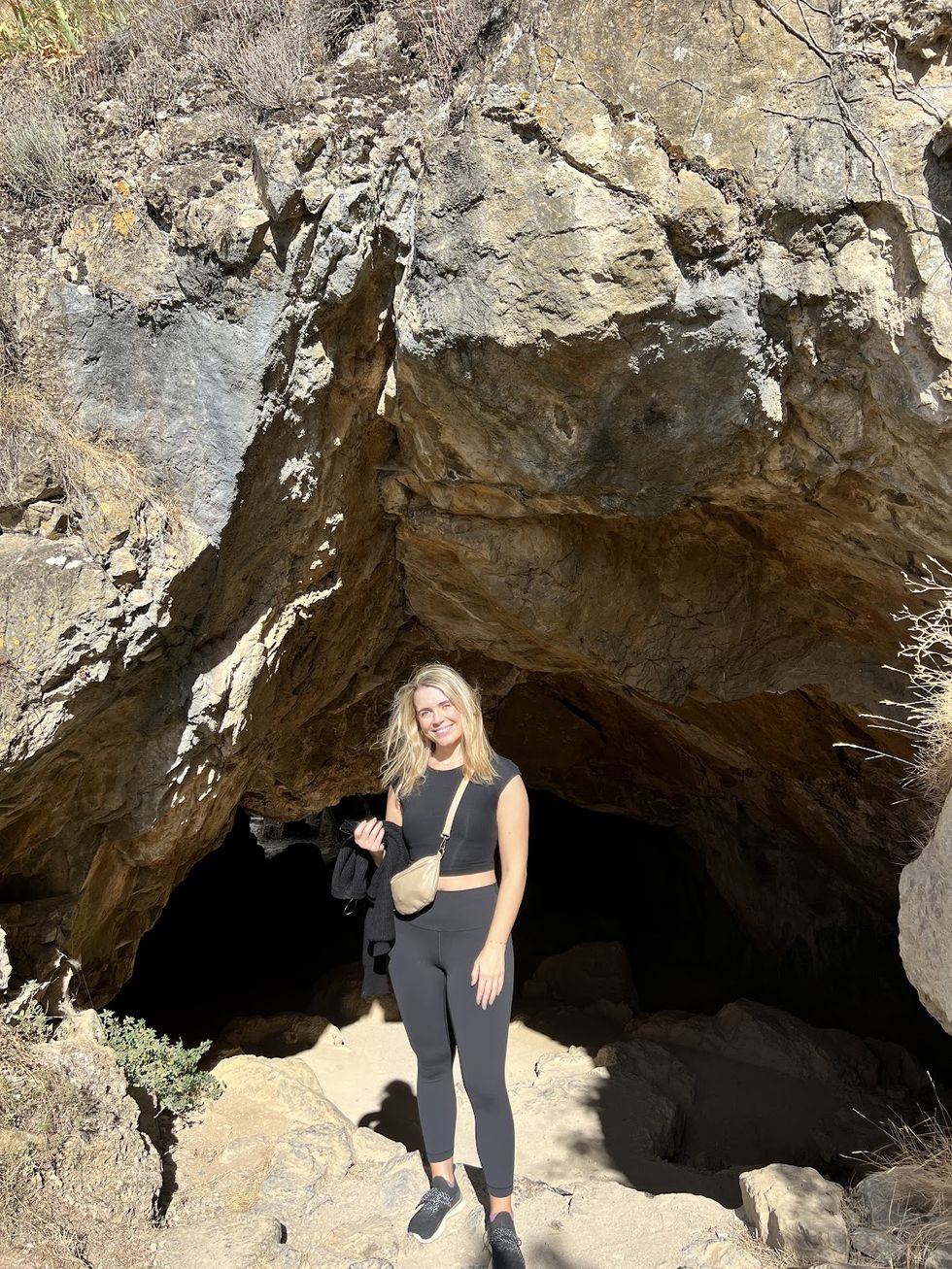 cave on lastours hike