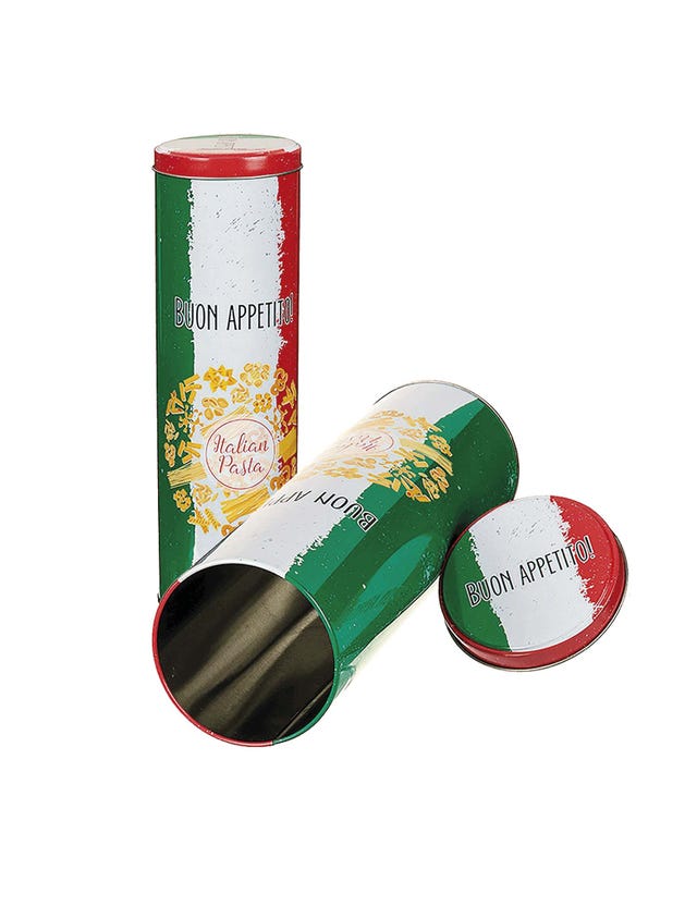 latas vintage para espaguetis amazon