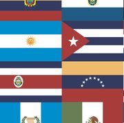latin american flags