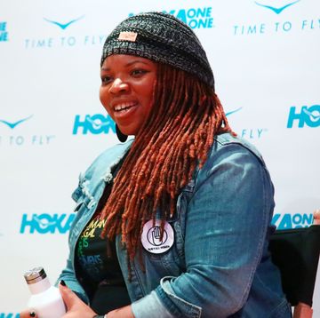 hoka one one hosts film and fitness event in nyc, moderated by poet and artist cleo wade, to celebrate latoya shauntay snell