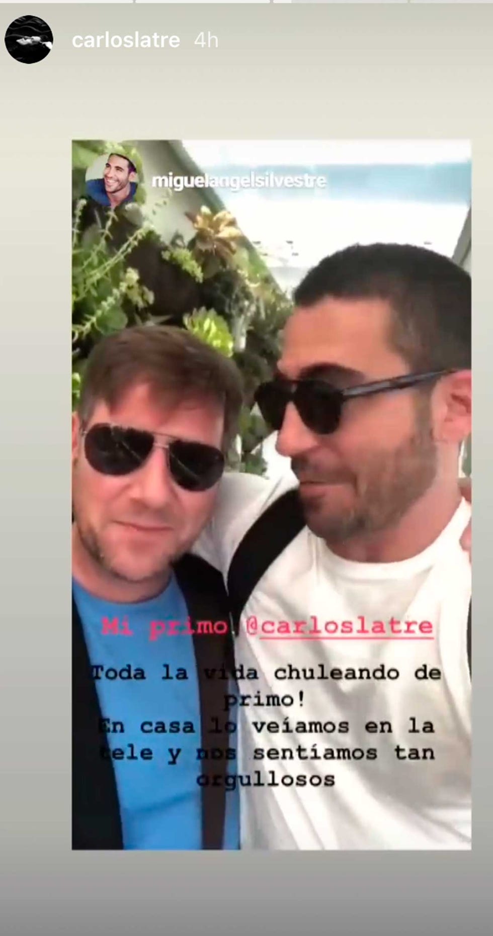 Miguel Ángel Silvestre y Carlos Latre confiesan en Los Ángeles que son ...