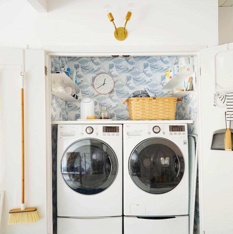 10 Storage-Smart Laundry Room Shelving Ideas