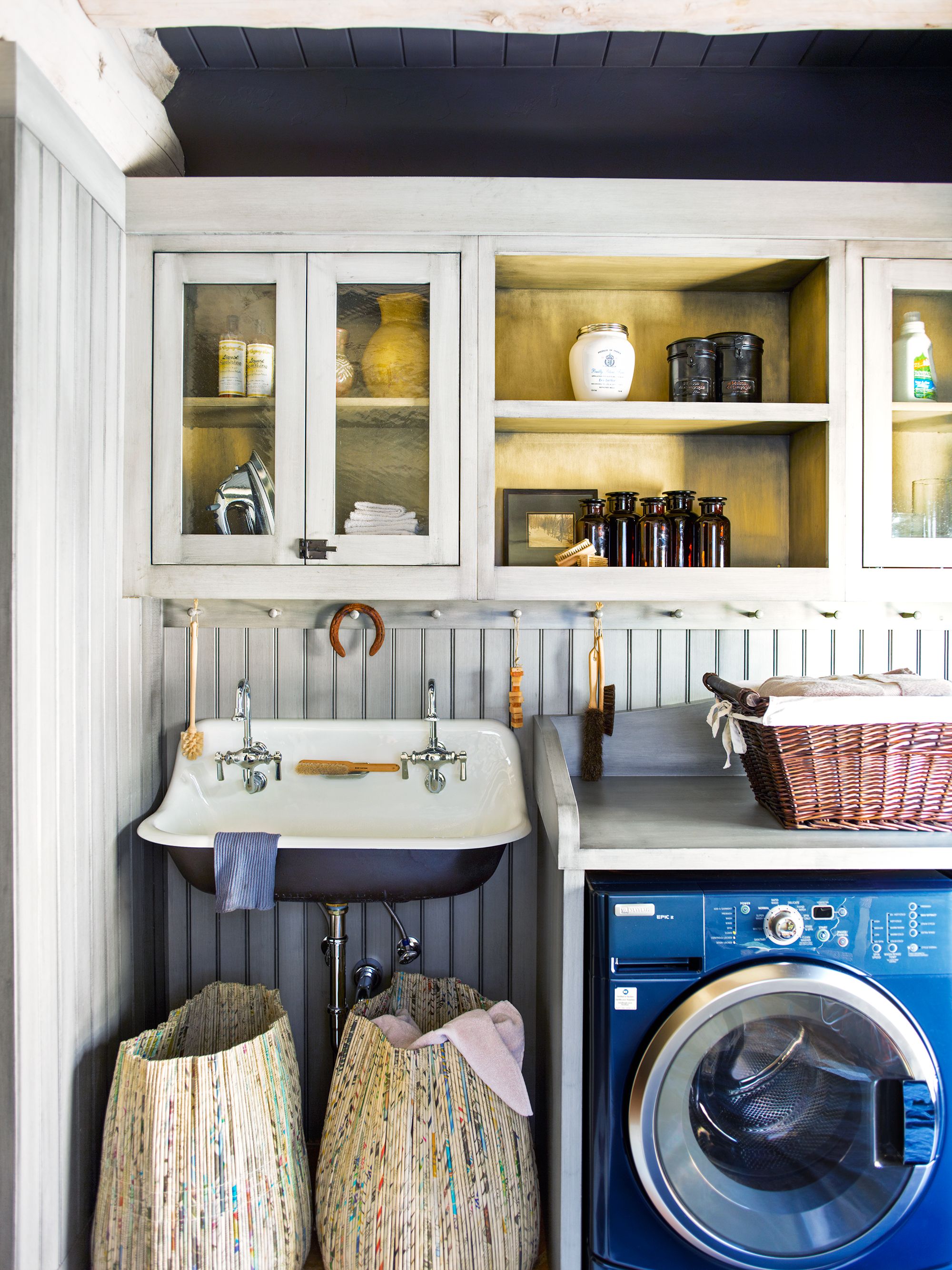 25 Clever Cabinet and Drawer Storage Ideas for Your Home  Small space  laundry room storage, Laundry room storage, Clever storage
