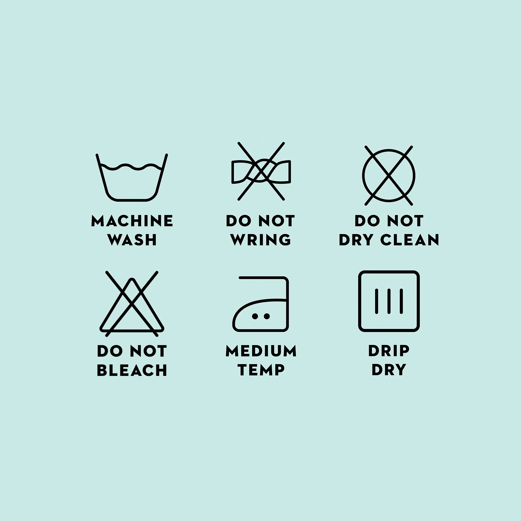 Here's What All Those Laundry Symbols Mean