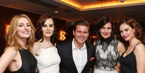 The Downton Abbey Wrap Party At The Ivy, London