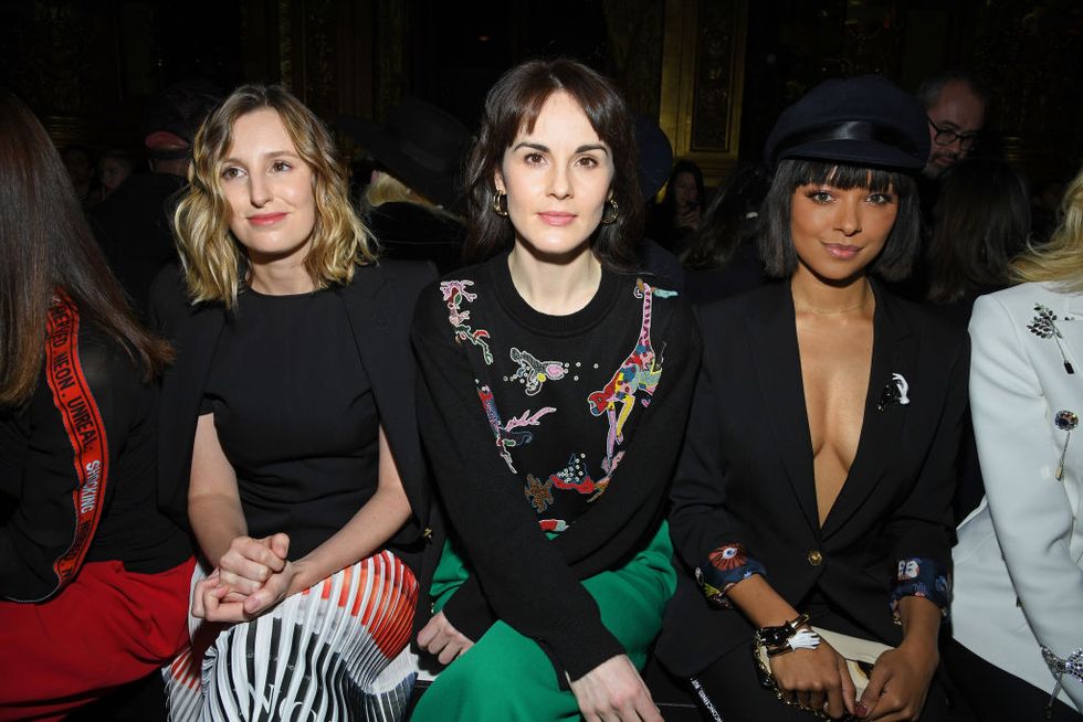 Schiaparelli : Front Row - Paris Fashion Week - Haute Couture Spring Summer 2019