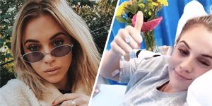 Love Island's Laura Crane has been rushed to hospital with sepsis